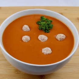 Tomatensoep met balletjes